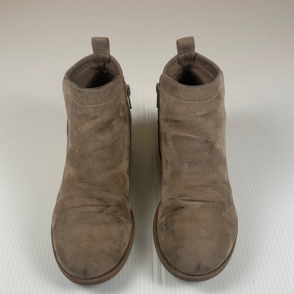 Tan Suede Ankle Boots